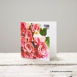 Red rose card