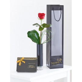 Single Red Rose Gift Set