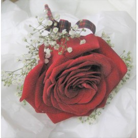 Red Rose Buttonhole