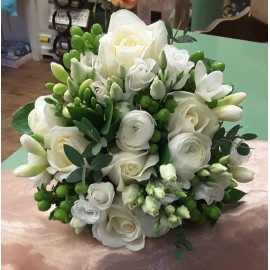 White exquisite bouquet