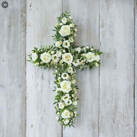 White and green cross