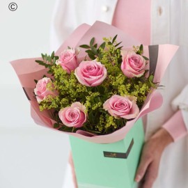 Pink Rose Gift Box